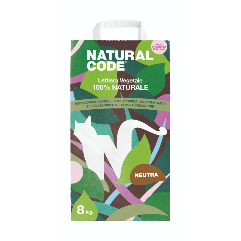 Lettiera Vegetale 100% Naturale Neutra