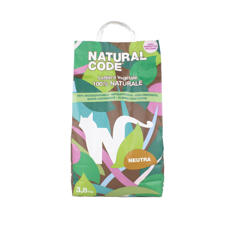 Lettiera Vegetale Agglomerante Neutra